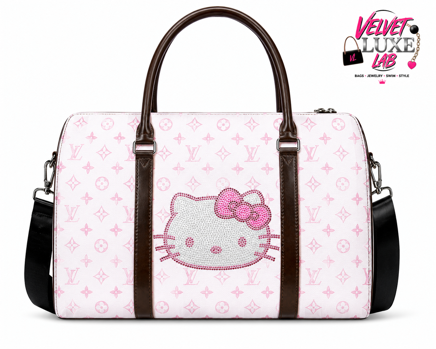 Her Bling Duffle Bag